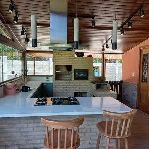 Construção Área Gourmet em sítio - Guaratiba