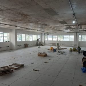 Execução de obra comercial